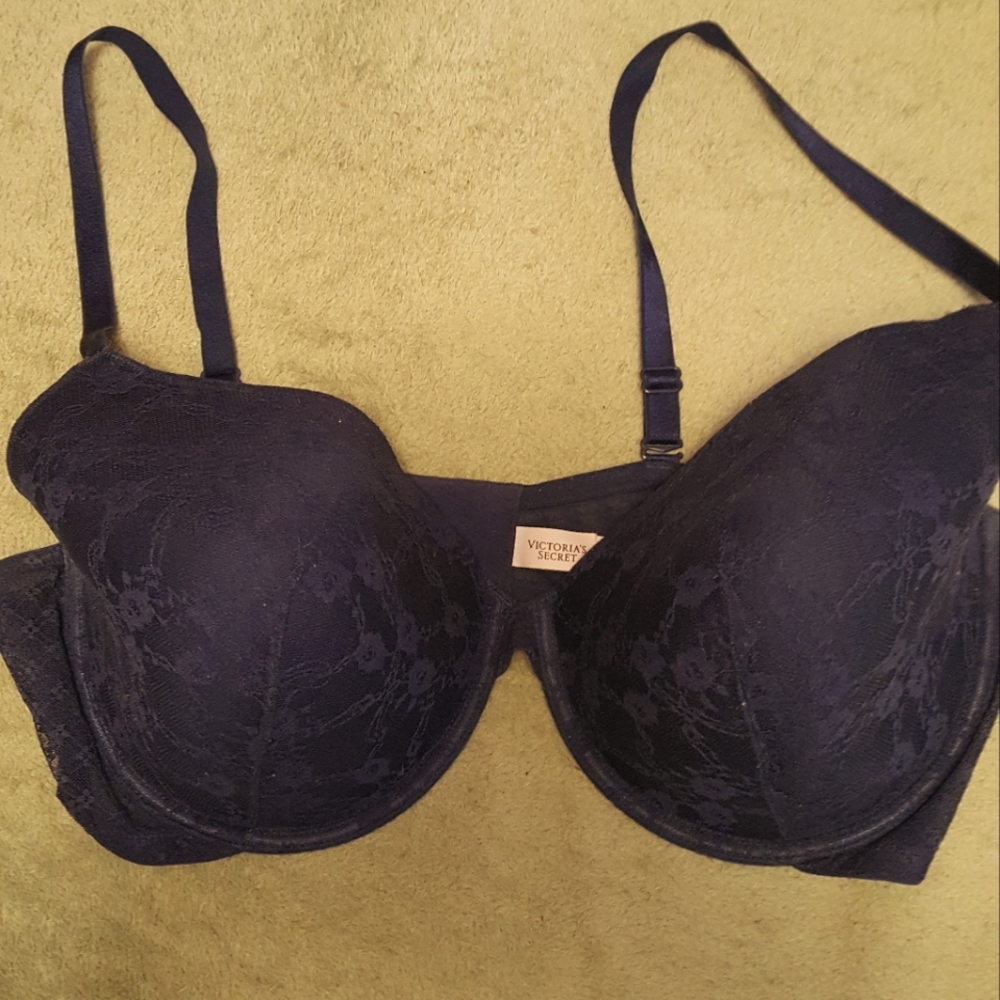 Victoria secret 40dd navy blue bra
